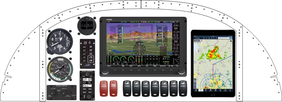 Van's Aircraft RV-8 instrument panel design