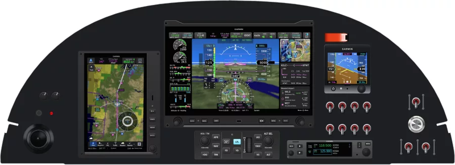 Van's Aircraft RV-8 instrument panel design