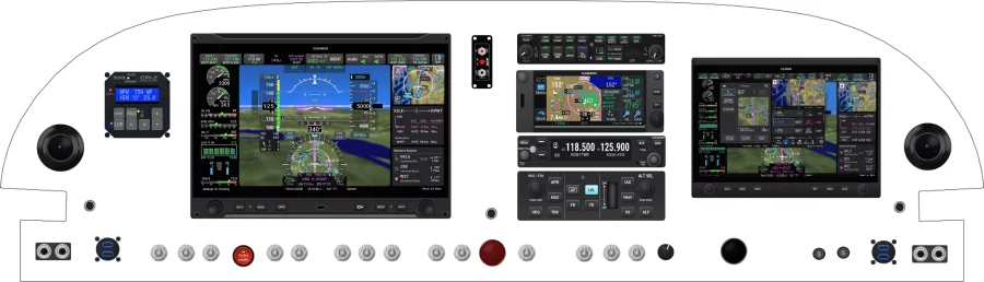 Van's Aircraft RV-6 instrument panel design