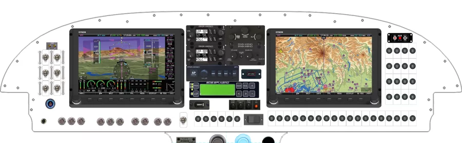 Van's Aircraft RV-7/9 instrument panel design