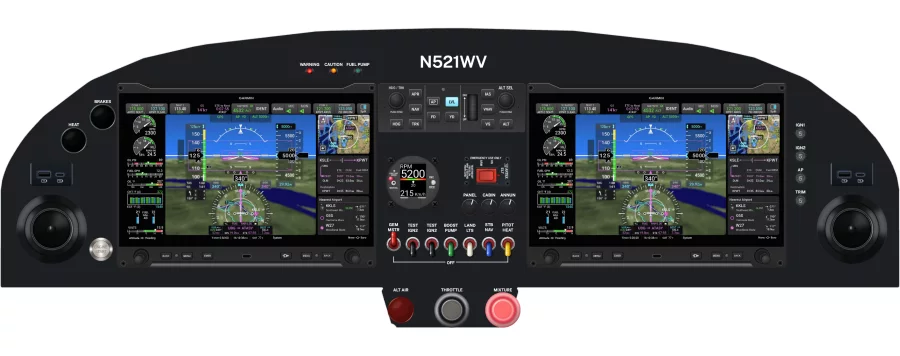 RANS Aircraft S-20 / S-21 instrument panel design