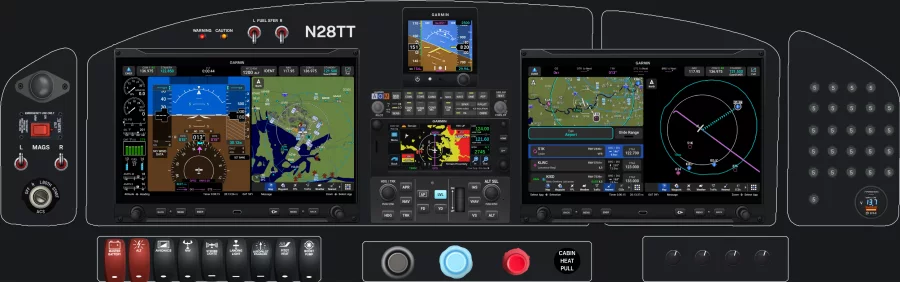 Glasair Aviation Glastar instrument panel design