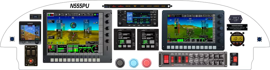 Van's Aircraft RV-7/9 instrument panel design