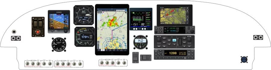 Van's Aircraft RV-7/9 instrument panel design